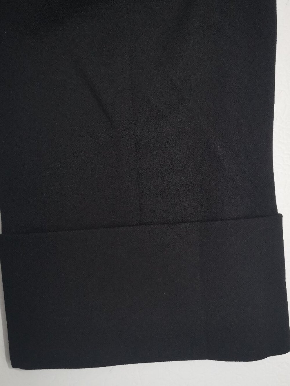 Ricki's Ladies Size Large Black 3/4 Sleeves w/ Cuffs Rounded Front Open Blazer - Picture 8 of 11